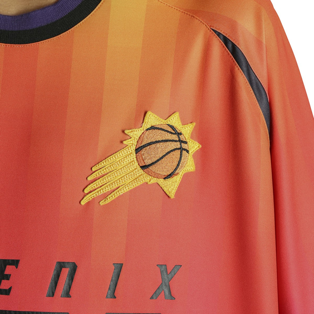 NBA - Phoenix Suns Authmade x NBA Soccer Kit Fashion Jersey - Orange