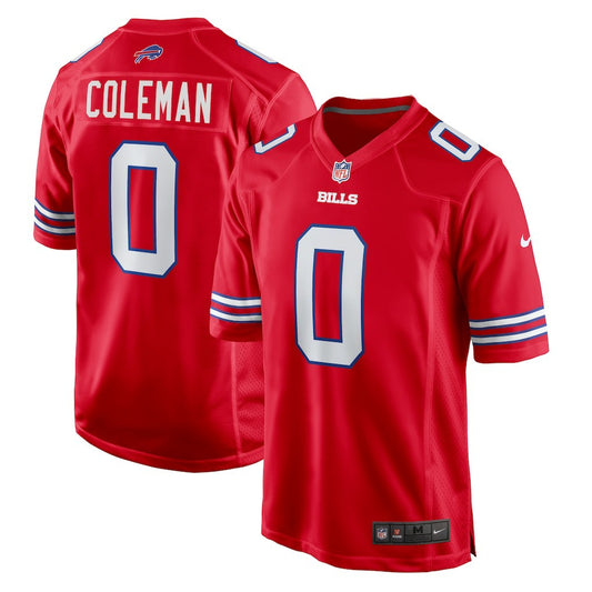 Keon Coleman Buffalo Bills Alternate Game Jersey - Red | NFL Jerseys