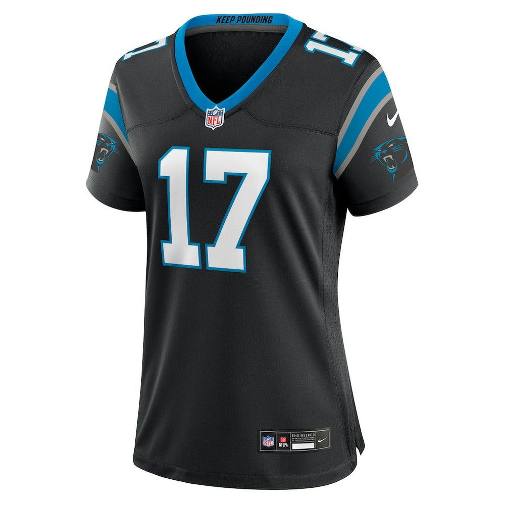 Xavier Legette Carolina Panthers Women's Game Jersey Black - Nike