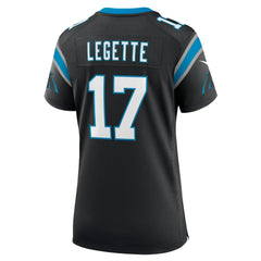 Xavier Legette Carolina Panthers Women's Game Jersey Black - Nike