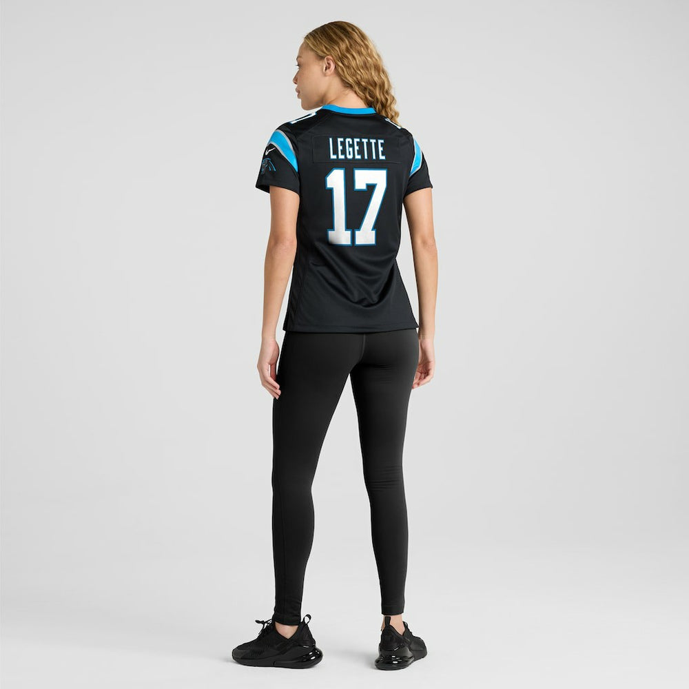 Xavier Legette Carolina Panthers Women's Game Jersey Black - Nike