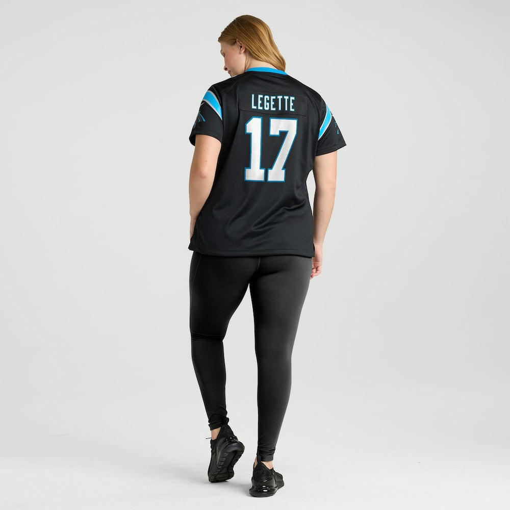 Xavier Legette Carolina Panthers Women's Game Jersey Black - Nike