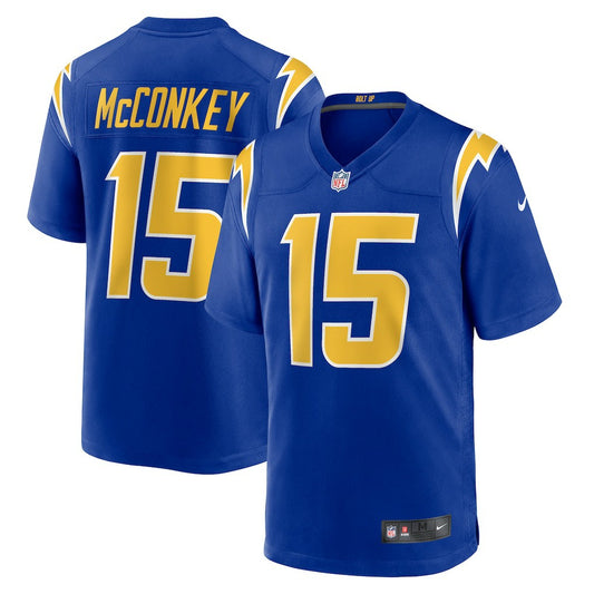 Ladd McConkey Los Angeles Chargers Alternate Game Jersey - Royal | NFL Jerseys