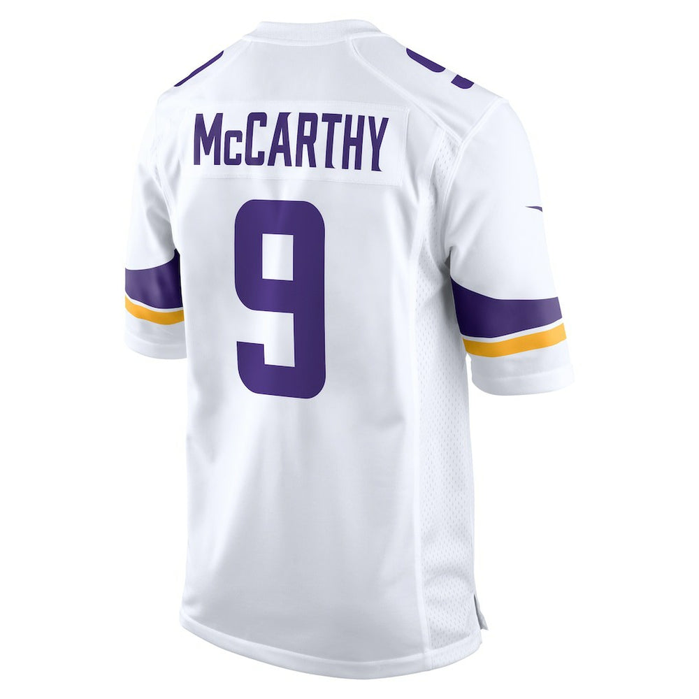 J.J. McCarthy Minnesota Vikings Game Jersey White - Nike