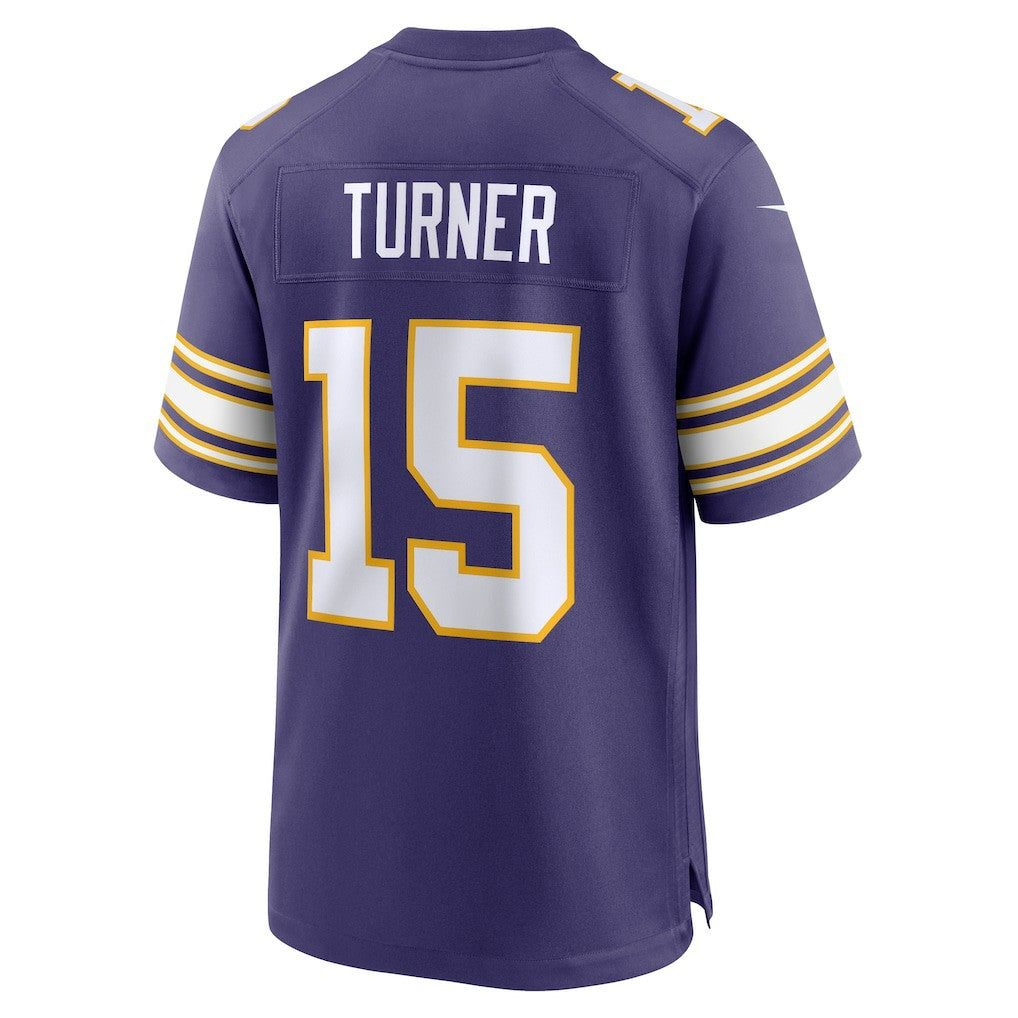 Dallas Turner Minnesota Vikings Alternate Game Jersey Purple - Nike