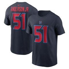 Will Anderson Jr. Houston Texans Name & Number T-Shirt Navy - Nike