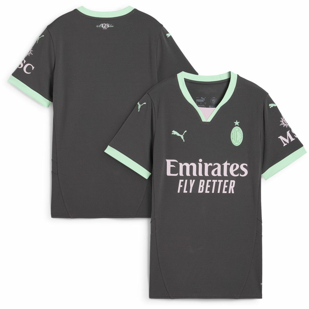 Puma AC Milan Women's 2024/25 Third Replica Jerseys - Charcoal