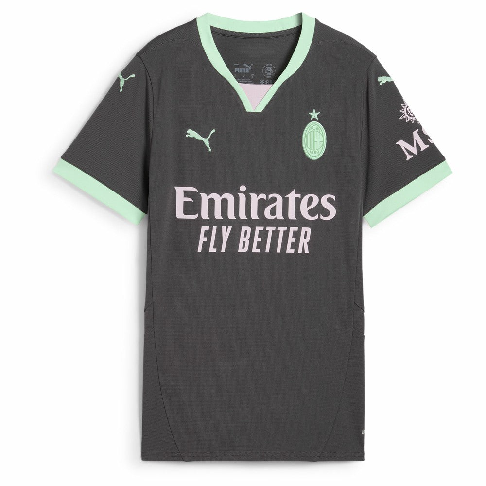 Puma AC Milan Women's 2024/25 Third Replica Jerseys - Charcoal