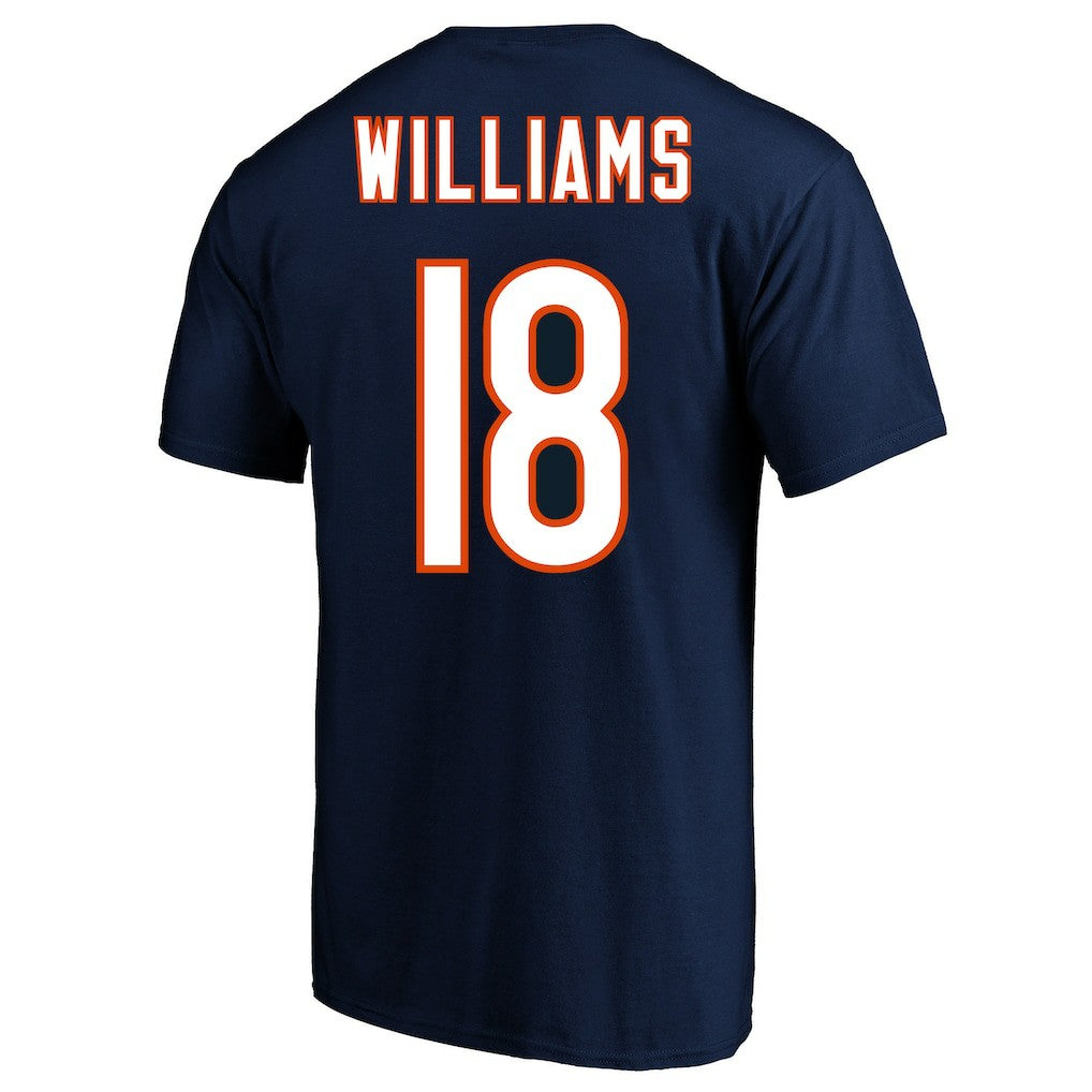 Caleb Williams Chicago Bears Big & Tall Player Name & Number T-Shirt Navy - Fanatics