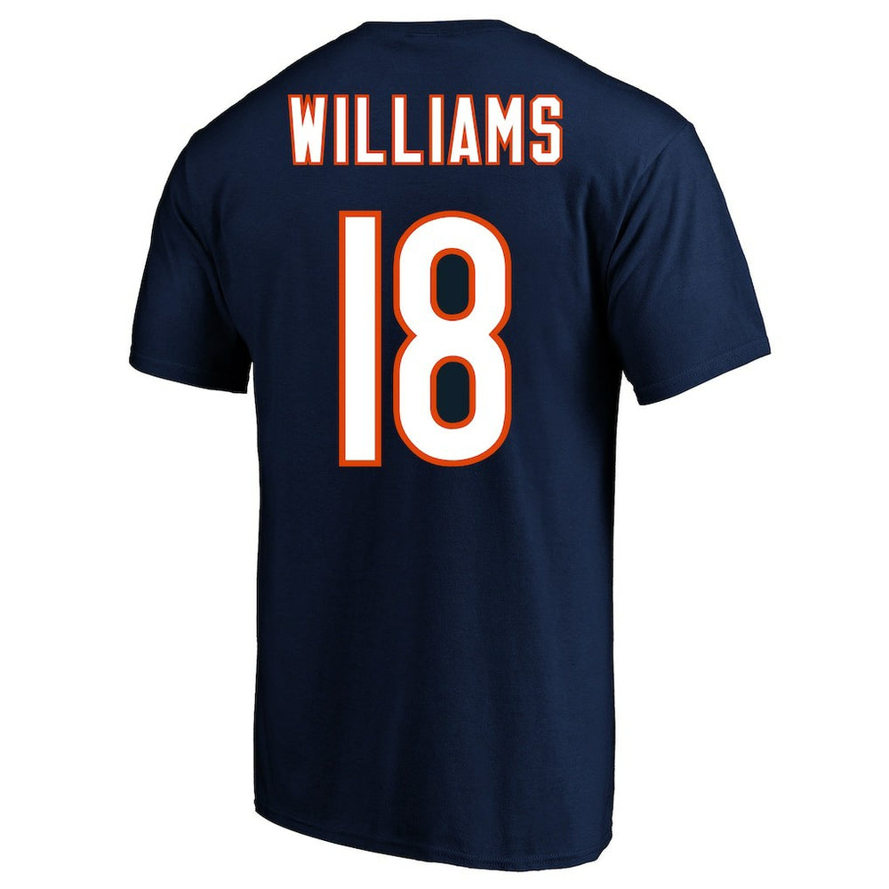 Caleb Williams Chicago Bears Big & Tall Player Name & Number T-Shirt Navy - Fanatics