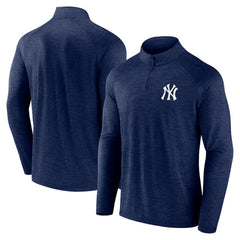 New York Yankees Fanatics Head-to-Head Raglan Quarter-Zip Jacket On Sale