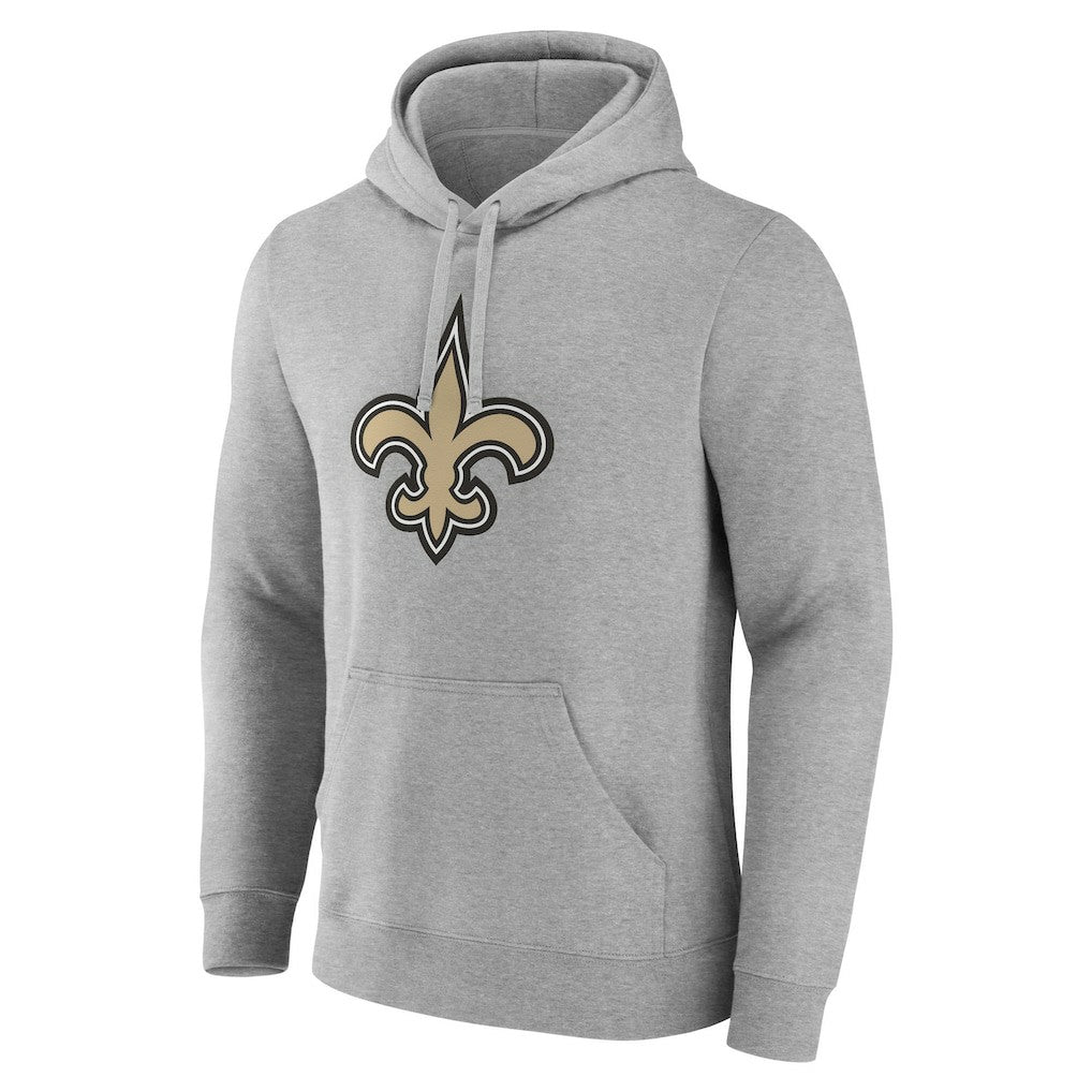 New Orleans Saints Deliver Fleece Pullover Hoodie Heather Gray - Fanatics