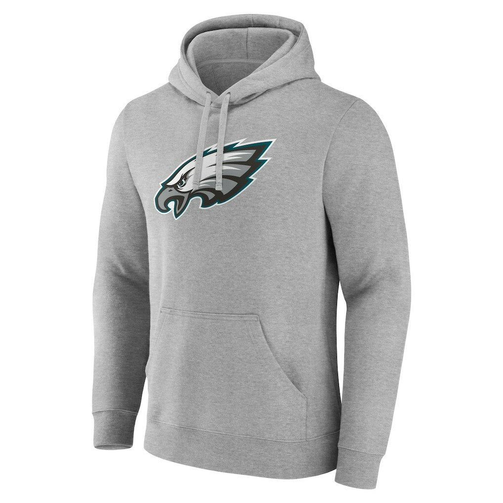 Philadelphia Eagles Deliver Fleece Pullover Hoodie Heather Gray - Fanatics