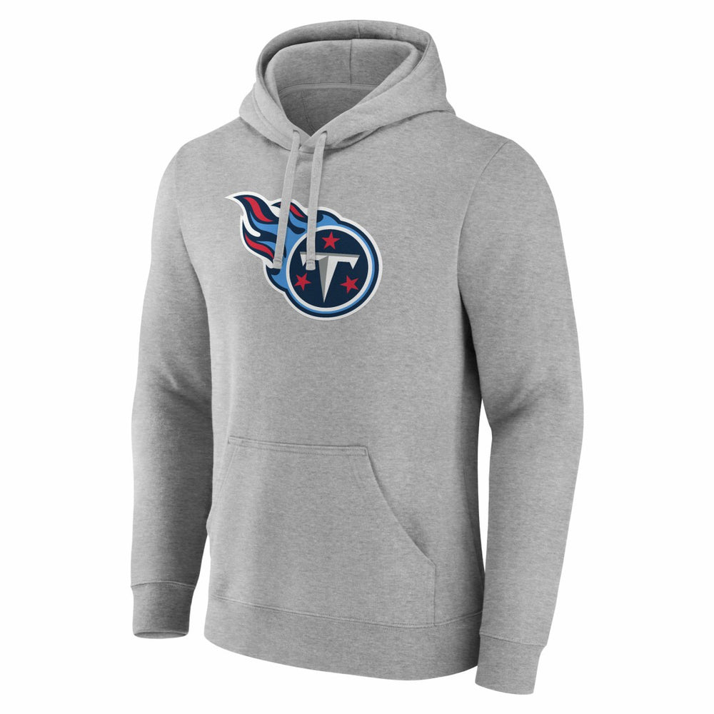 Tennessee Titans Deliver Fleece Pullover Hoodie Heather Gray - Fanatics