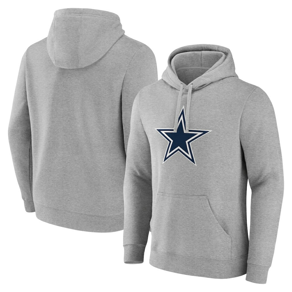 Dallas Cowboys Deliver Fleece Pullover Hoodie Heather Gray - Fanatics
