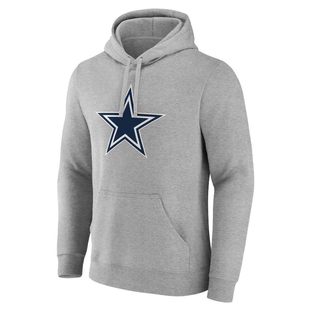 Dallas Cowboys Deliver Fleece Pullover Hoodie Heather Gray - Fanatics