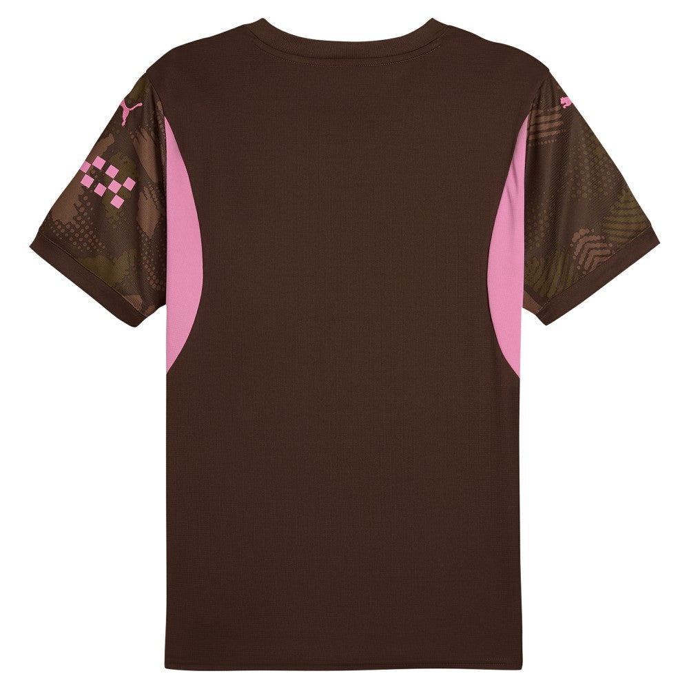 Puma Manchester City 2024/25 Replica Short Sleeve Goalkeeper Jerseys - Brown