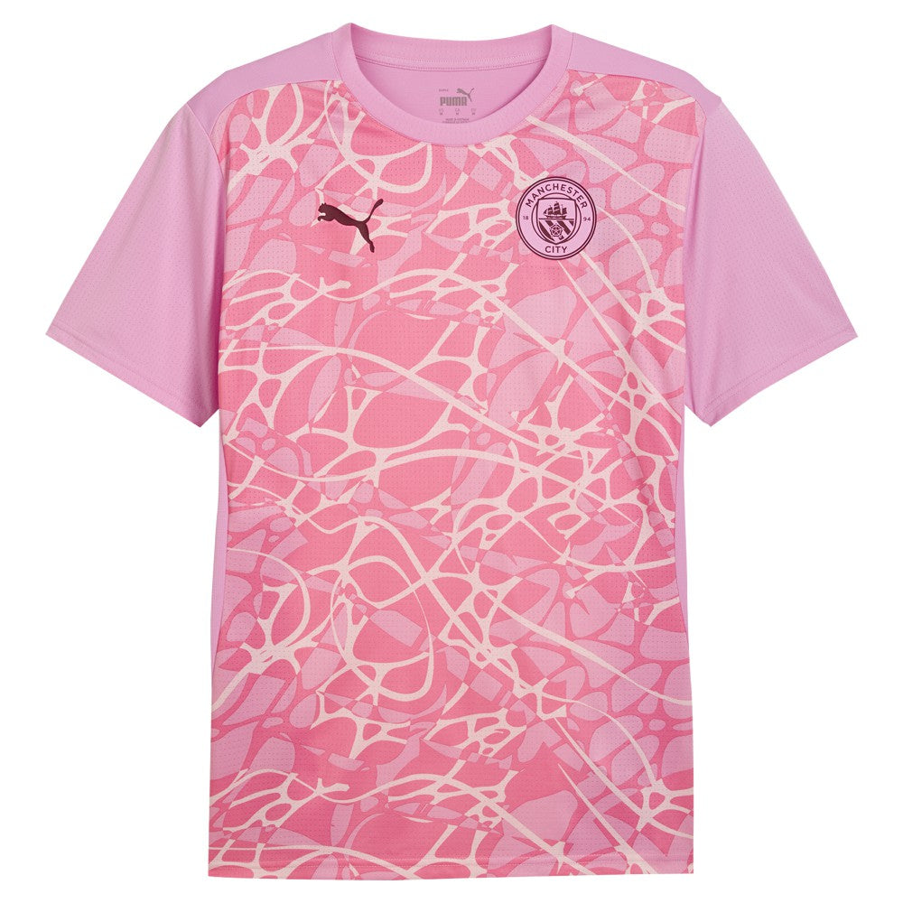 Puma Manchester City 2024/25 Pre-Match Jerseys - Pink