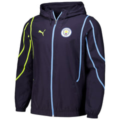 Puma Manchester City 2024/25 Pre-Match Anthem dryCELL Full-Zip Hoodie Jacket - Navy