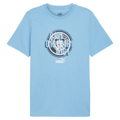 Puma Manchester City ftblCulture T-Shirts - Light Blue