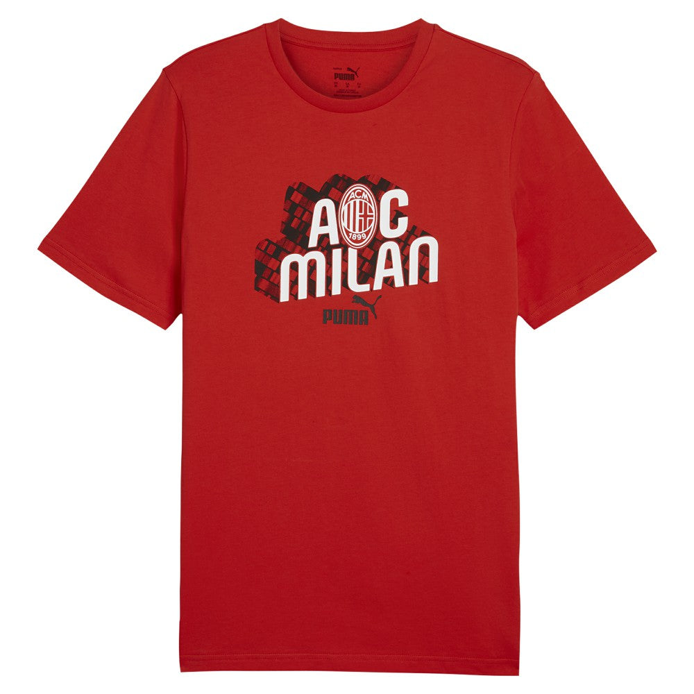 Puma AC Milan ftblCulture T-Shirts - Red