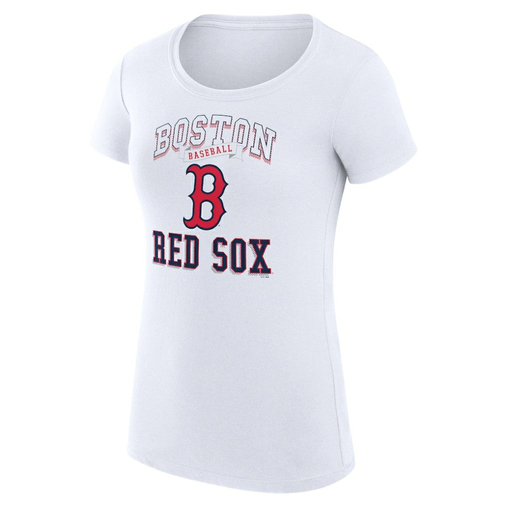Boston Red Sox G-III 4Her by Carl Banks Women's Super-Slim Fit Lightweight Team Logo Graphic T-Shirt Online