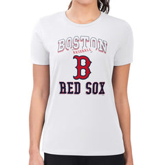 Boston Red Sox G-III 4Her by Carl Banks Women's Super-Slim Fit Lightweight Team Logo Graphic T-Shirt Online
