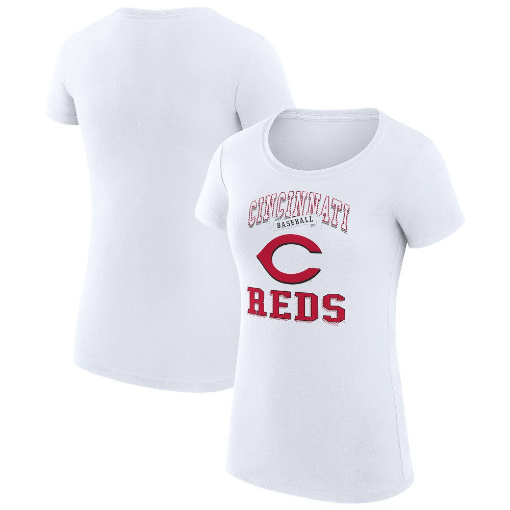Cincinnati Reds G-III 4Her by Carl Banks Women's Super-Slim Fit Lightweight Team Logo Graphic T-Shirt Online