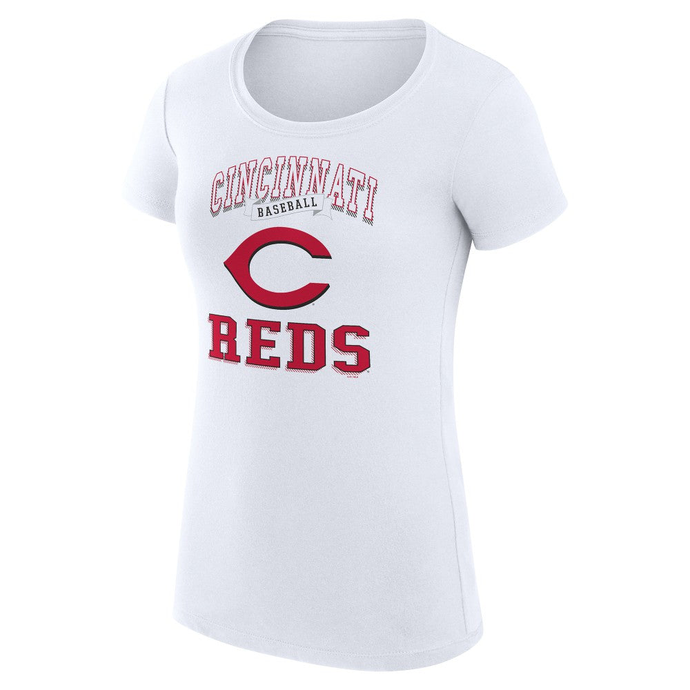 Cincinnati Reds G-III 4Her by Carl Banks Women's Super-Slim Fit Lightweight Team Logo Graphic T-Shirt Online