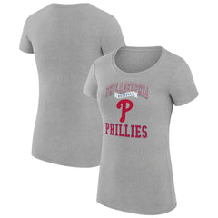 Philadelphia Phillies G-III 4Her by Carl Banks Women's Super-Slim Fit Lightweight Team Logo Graphic T-Shirt discount