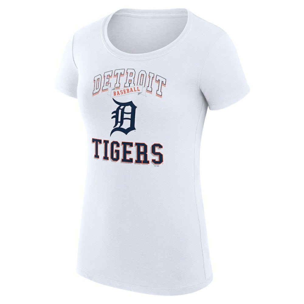 Detroit Tigers G-III 4Her by Carl Banks Women's Super-Slim Fit Lightweight Team Logo Graphic T-Shirt On Sale