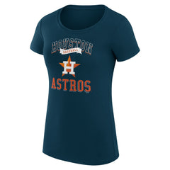 Houston Astros G-III 4Her by Carl Banks Women's Super-Slim Fit Lightweight Team Logo Graphic T-Shirt Sale