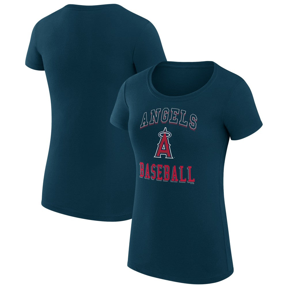 Los Angeles Angels G-III 4Her by Carl Banks Women's Super-Slim Fit Lightweight Team Logo Graphic T-Shirt Online