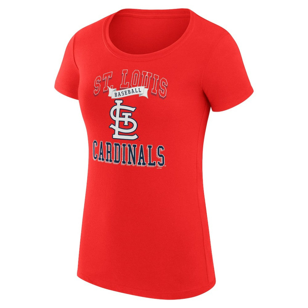 St. Louis Cardinals G-III 4Her by Carl Banks Women's Super-Slim Fit Lightweight Team Logo Graphic T-Shirt discount