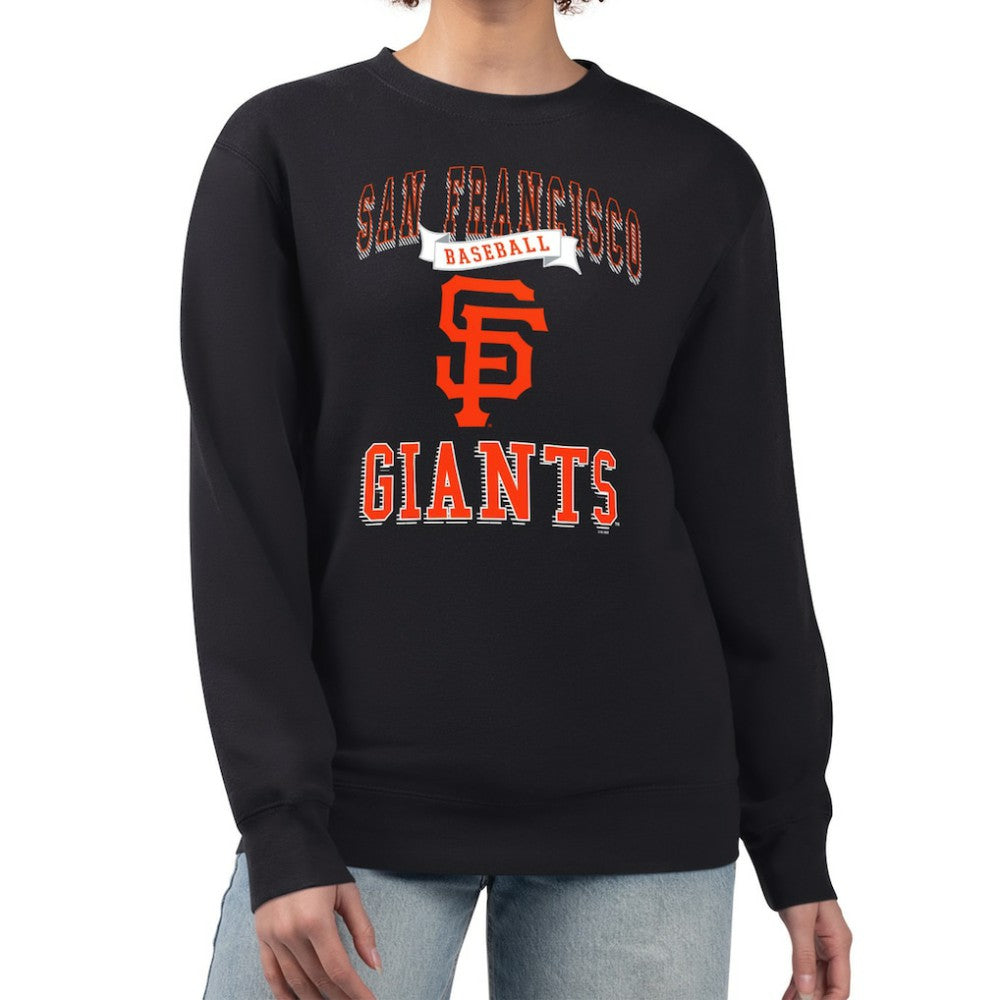 San Francisco Giants G-III 4Her by Carl Banks Women's Team Logo Graphic Tri-Blend Fleece Pullover Sweatshirt Near Me