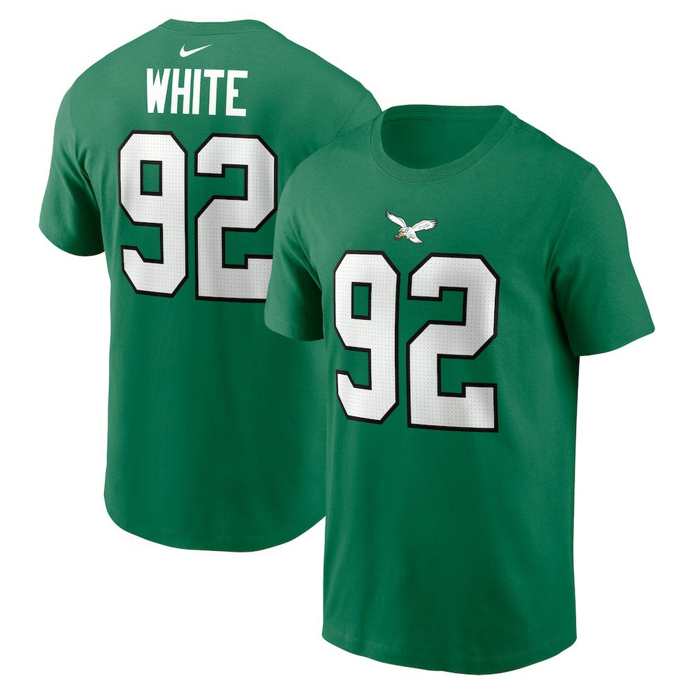 Reggie White Philadelphia Eagles Retired Player Name & Number T-Shirt Kelly Green - Nike