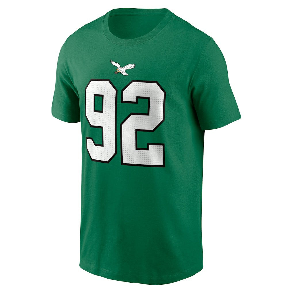 Reggie White Philadelphia Eagles Retired Player Name & Number T-Shirt Kelly Green - Nike