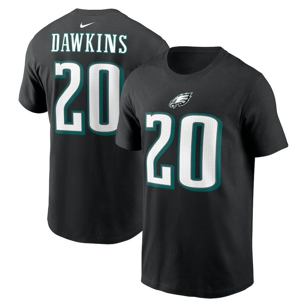 Brian Dawkins Philadelphia Eagles Retired Player Name & Number T-Shirt Black - Nike