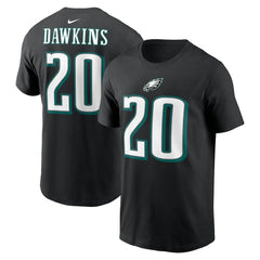 Brian Dawkins Philadelphia Eagles Retired Player Name & Number T-Shirt Black - Nike