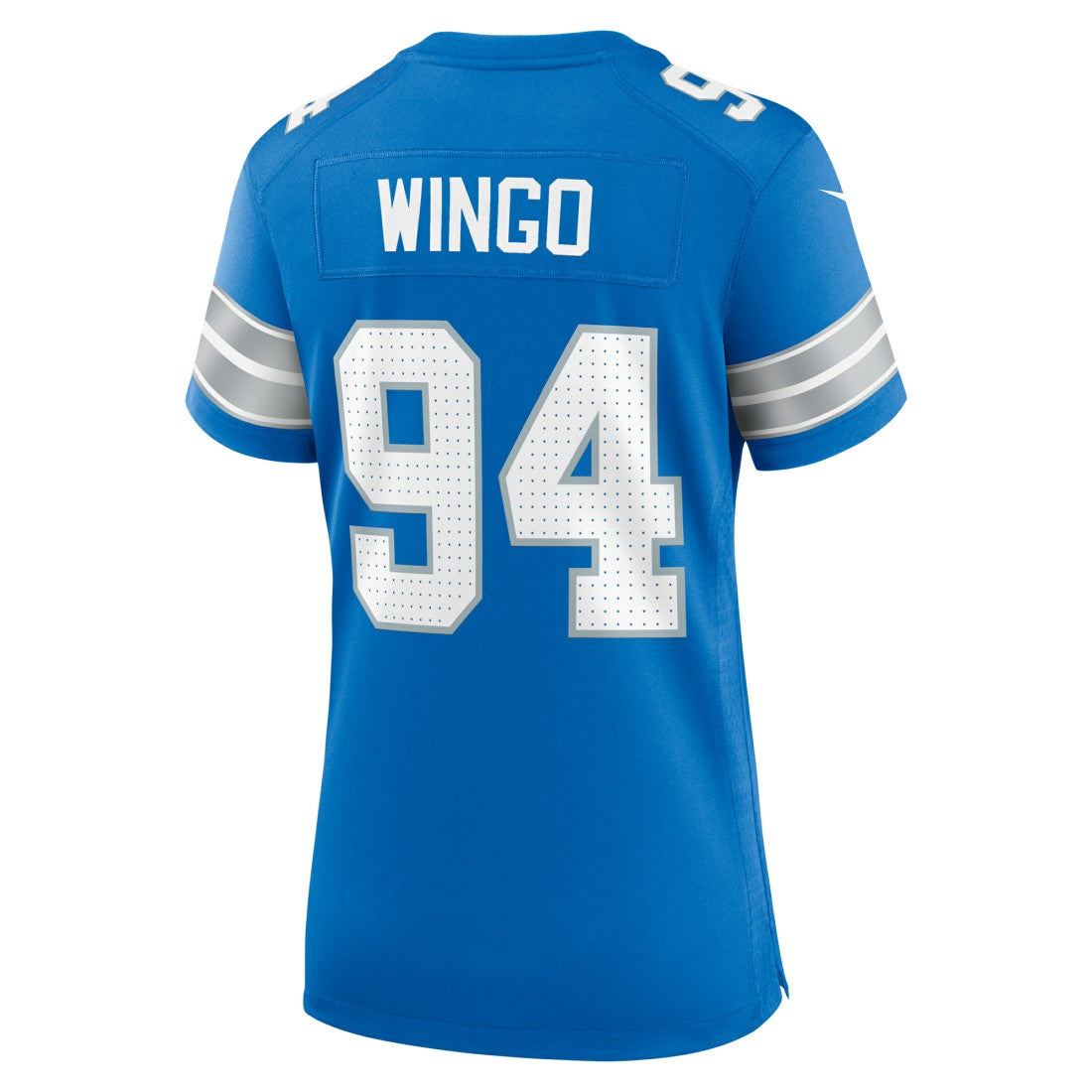 Mekhi Wingo Detroit Lions Women's Team Game Jersey Blue - Nike