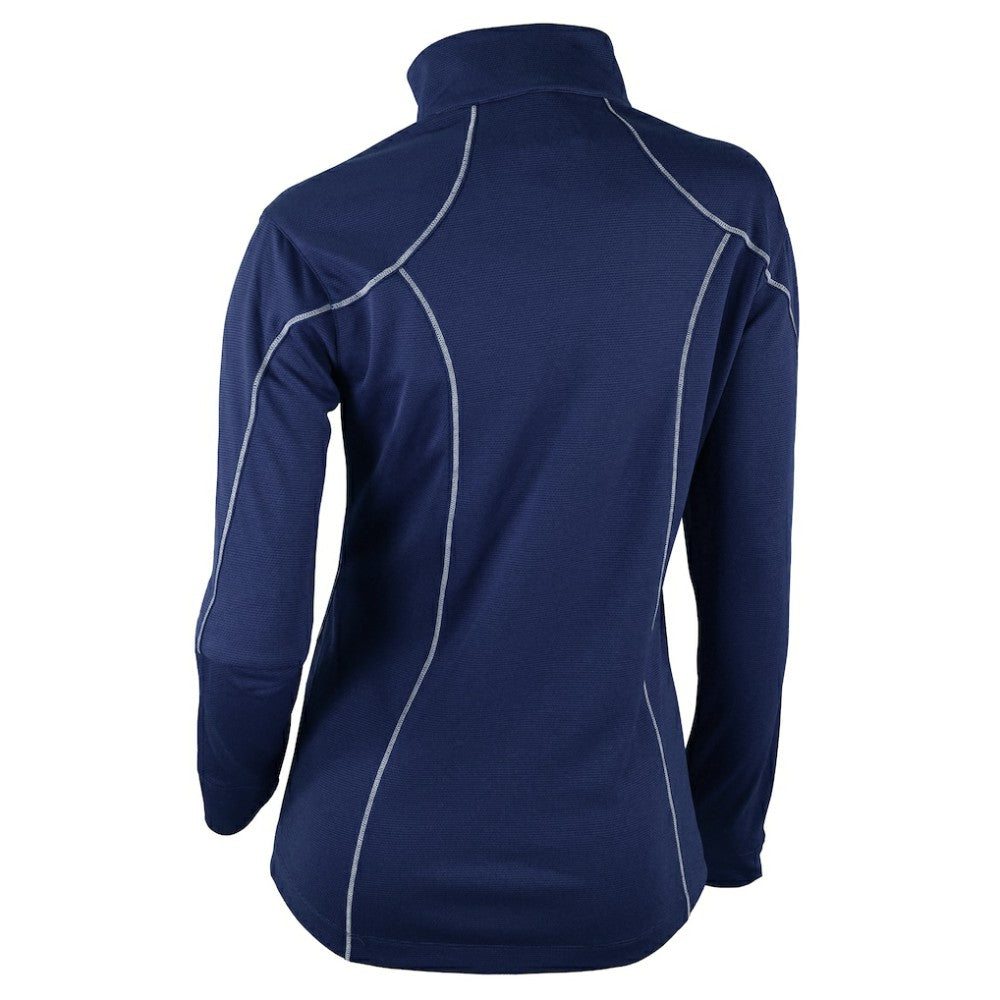 New York Yankees Columbia Women's Cooperstown Collection Shotgun 2.0 Omni-Wick Quarter-Zip Top - Navy Near Me
