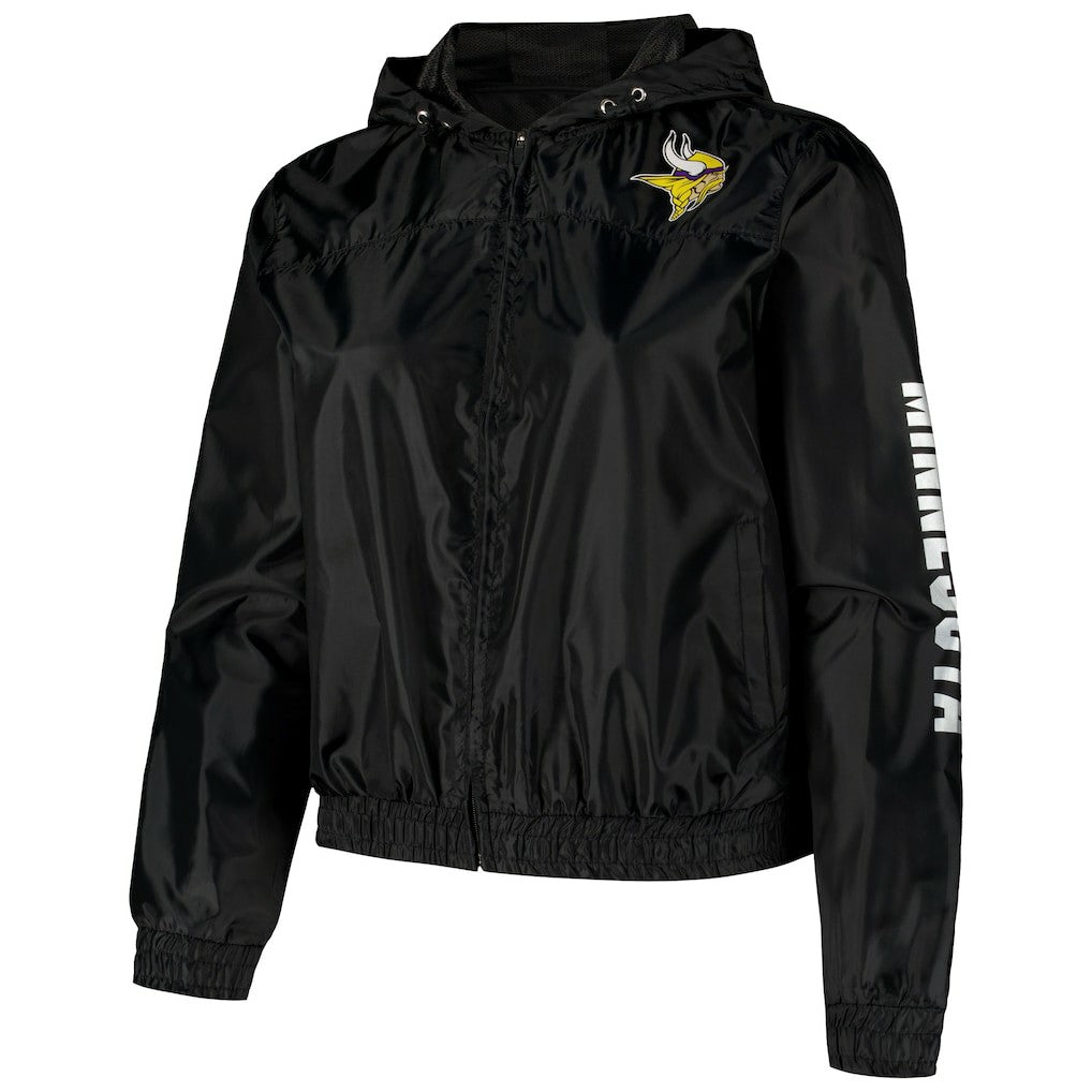 Minnesota Vikings Women's Full-Zip Jacket Black - Fanatics