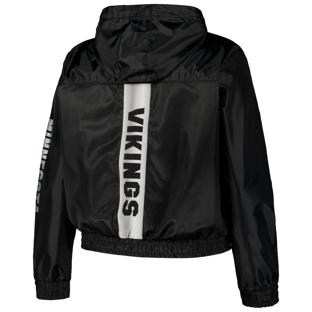 Minnesota Vikings Women's Full-Zip Jacket Black - Fanatics