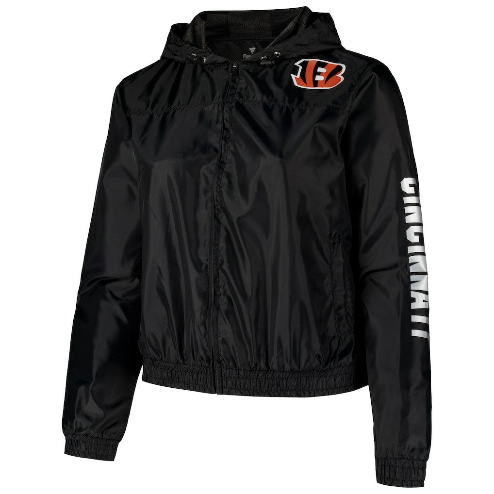 Cincinnati Bengals Women's Full-Zip Jacket Black - Fanatics