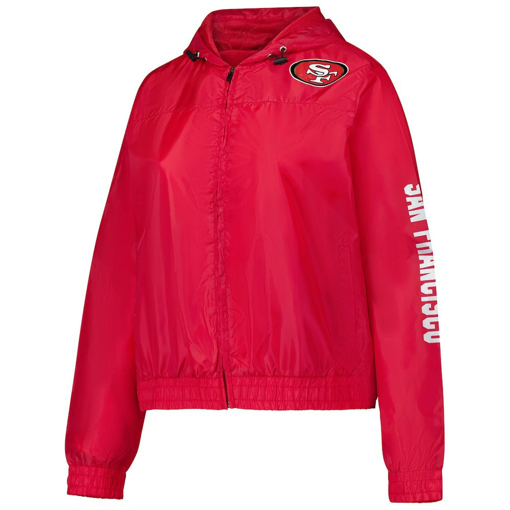 San Francisco 49ers Women's Full-Zip Jacket Scarlet - Fanatics