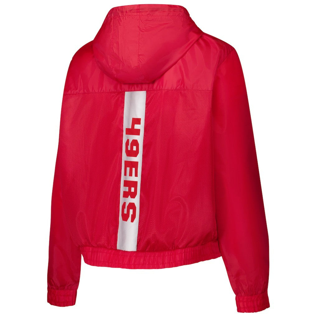 San Francisco 49ers Women's Full-Zip Jacket Scarlet - Fanatics