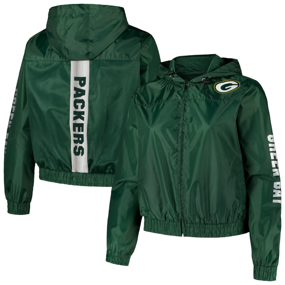 Green Bay Packers Women's Full-Zip Jacket Green - Fanatics
