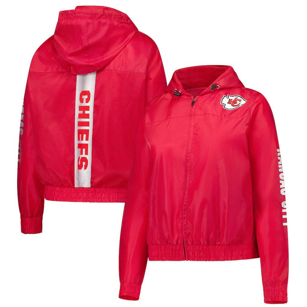 Kansas City Chiefs Women's Full-Zip Hoodie Jacket Red - Fanatics
