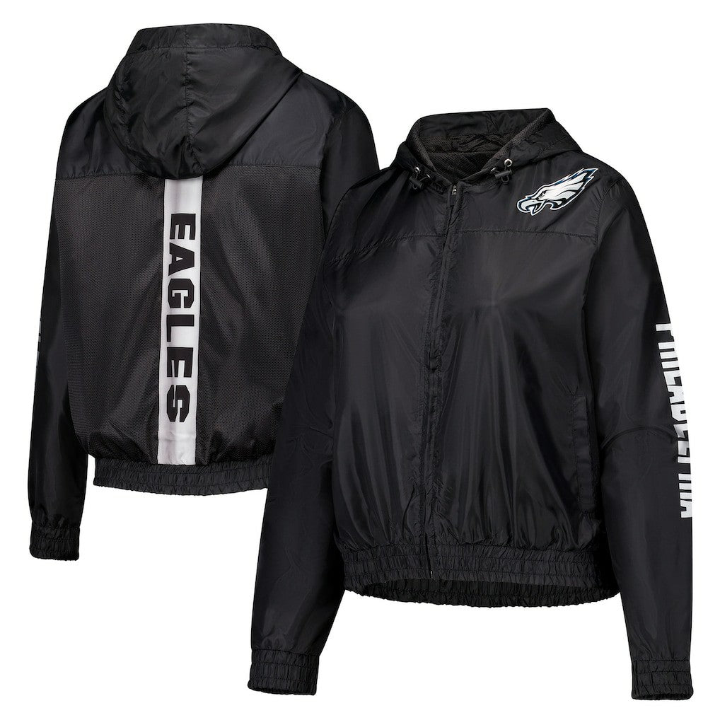 Philadelphia Eagles Women's Full-Zip Jacket Black - Fanatics