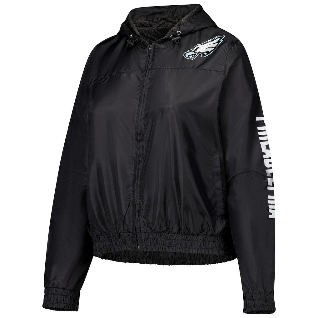Philadelphia Eagles Women's Full-Zip Jacket Black - Fanatics